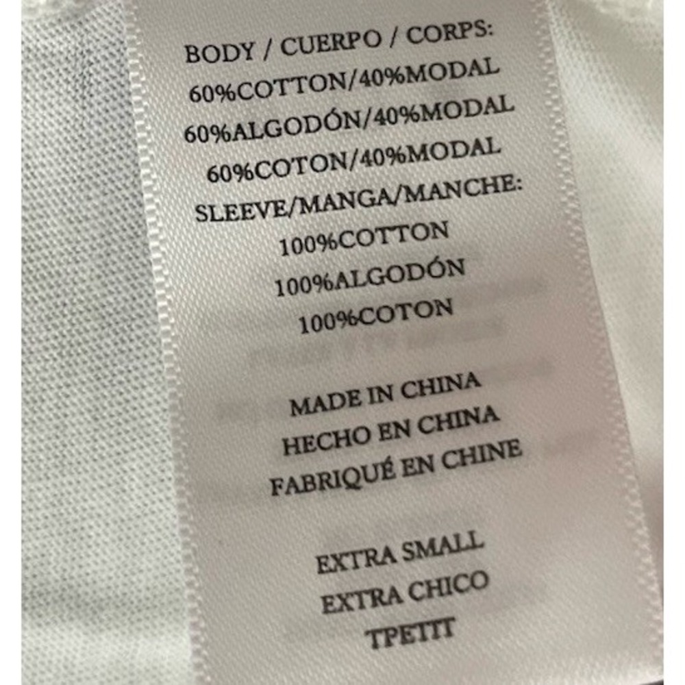 Rails Laurel White Cotton Puff Sleeve T-Shirt Eyelet Trim Top Size XSmall - Picture 5 of 5